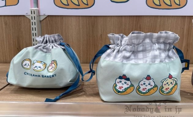 吉伊卡哇麵包店系列便當束口袋