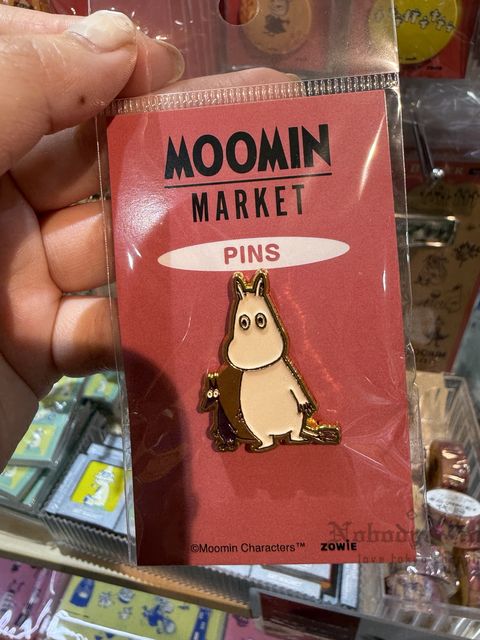 Moomin嚕嚕米期間限定展造造型別針