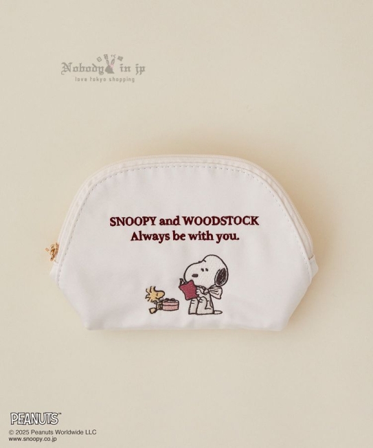 Maison de FLEUR 史努比系列刺繡貝殼包 七折特價