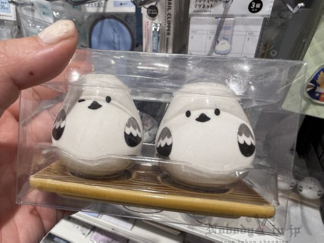 Can do限定北長尾山雀系列陶瓷鹽罐胡椒罐組