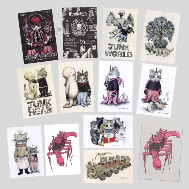 樋口裕子JUNKWORLD系列12入明信片套組